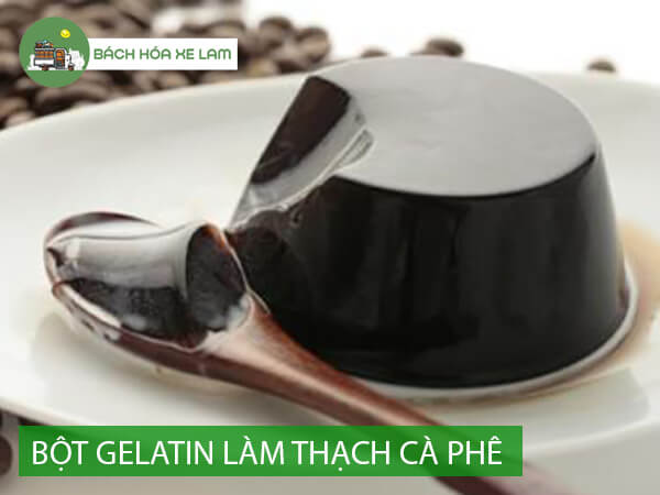 Cách làm thạch cà phê từ gelatin đơn giản