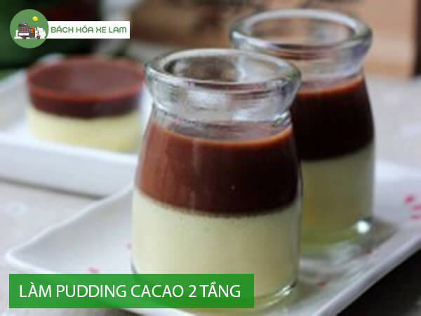 Cách làm pudding cacao